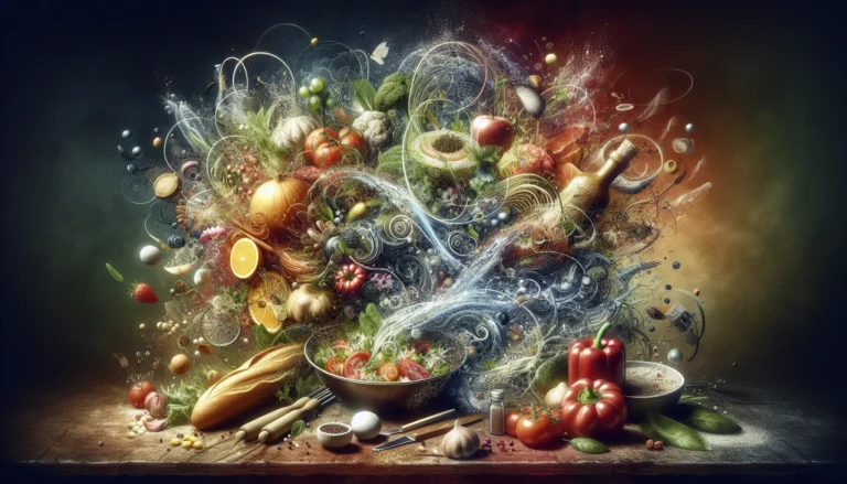 Un piatto di cucina tradizionale rivisitato con ingredienti freschi e presentazione moderna