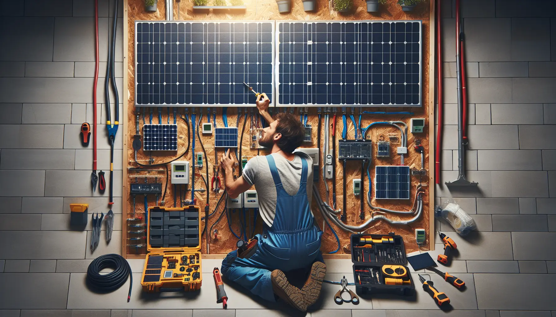 Immagine di pannelli solari installati su un tetto, simbolo di energia rinnovabile e sostenibilità.