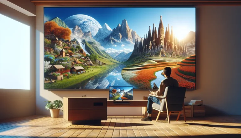 Esplorazione virtuale di un paesaggio naturale con realtà virtuale