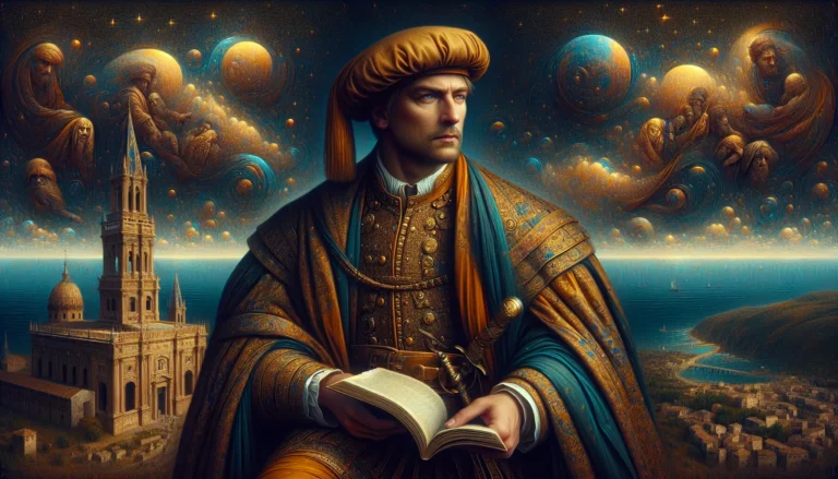 Ritratto di Federico II di Svevia, l'imperatore che ha influenzato la cultura e la politica europea.