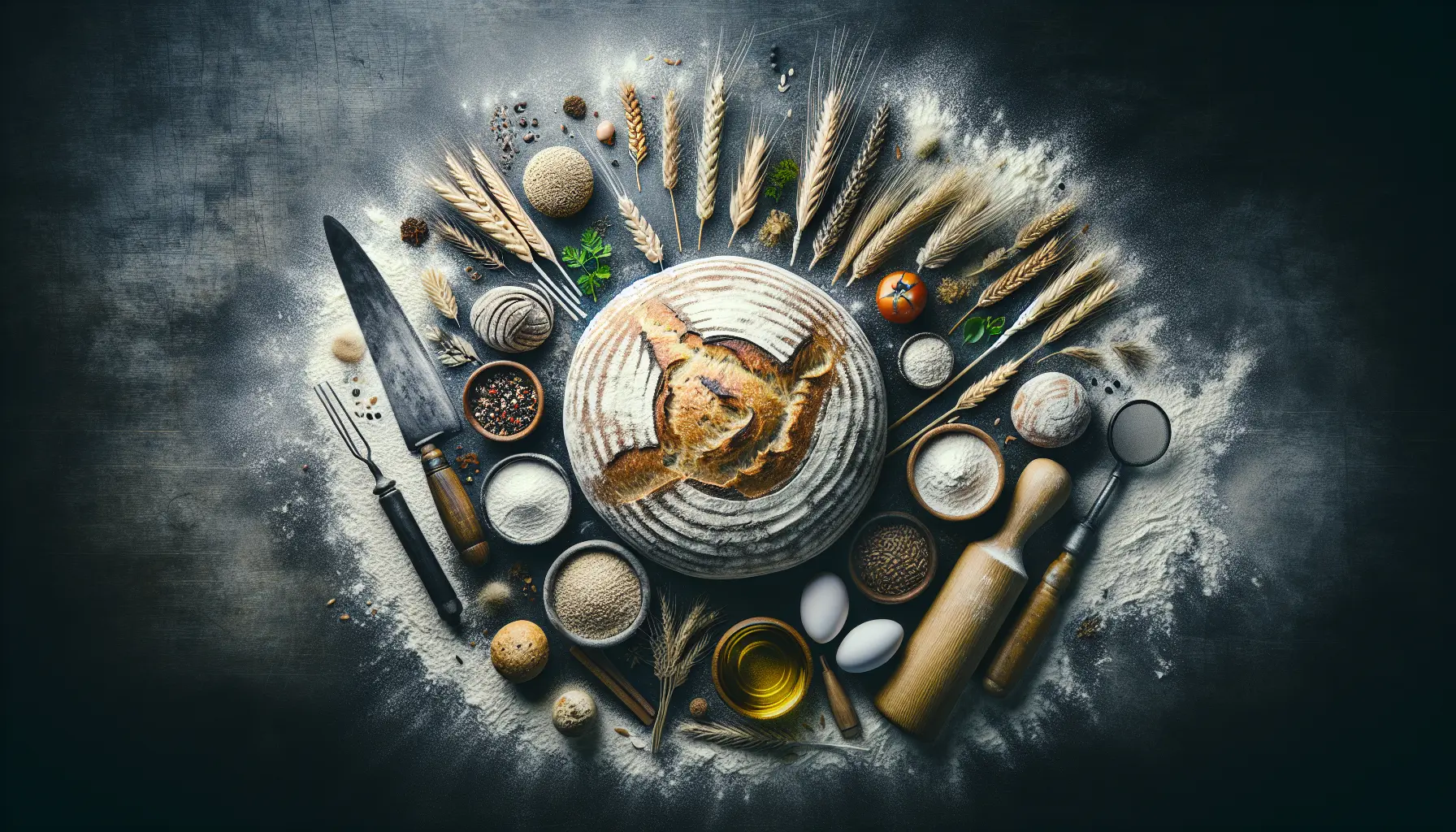 Pane a lievitazione naturale appena sfornato, con crosta dorata e interna soffice, pronto per essere condiviso.