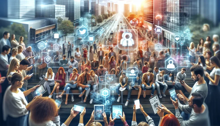 Persone che si incontrano in un parco locale, discutendo e socializzando in un ambiente accogliente.