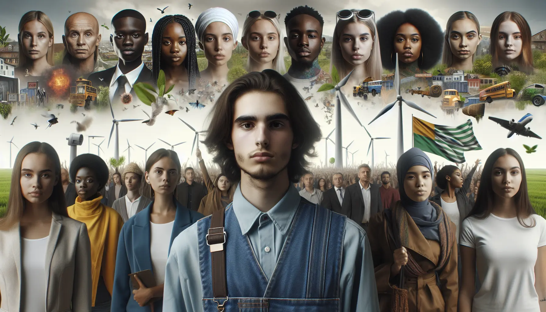 Un'immagine rappresentativa di tessuti sostenibili e materiali innovativi nel settore della moda.