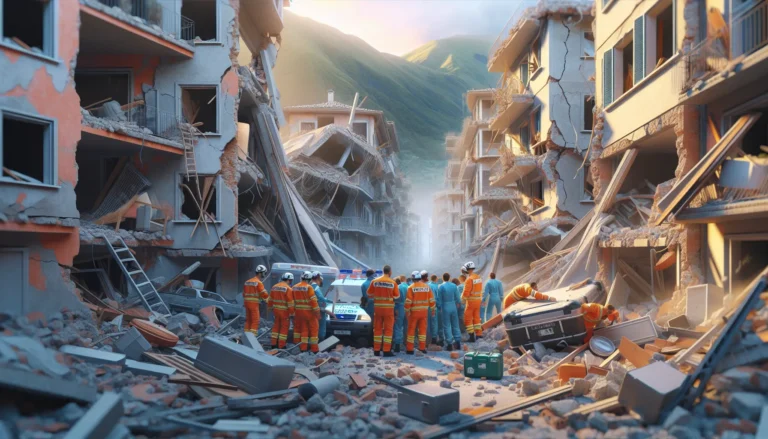 Panorama dei Campi Flegrei con vista sul vulcano e sul paesaggio circostante