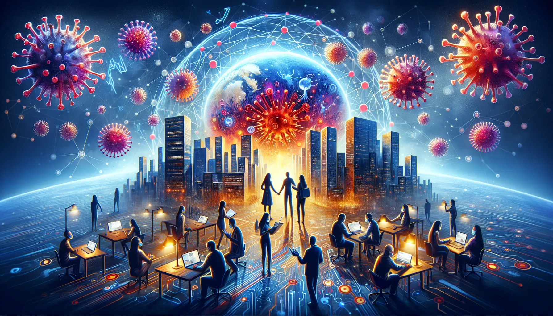Persone che interagiscono tramite videochiamata, simbolo delle nuove dinamiche relazionali post-pandemia.