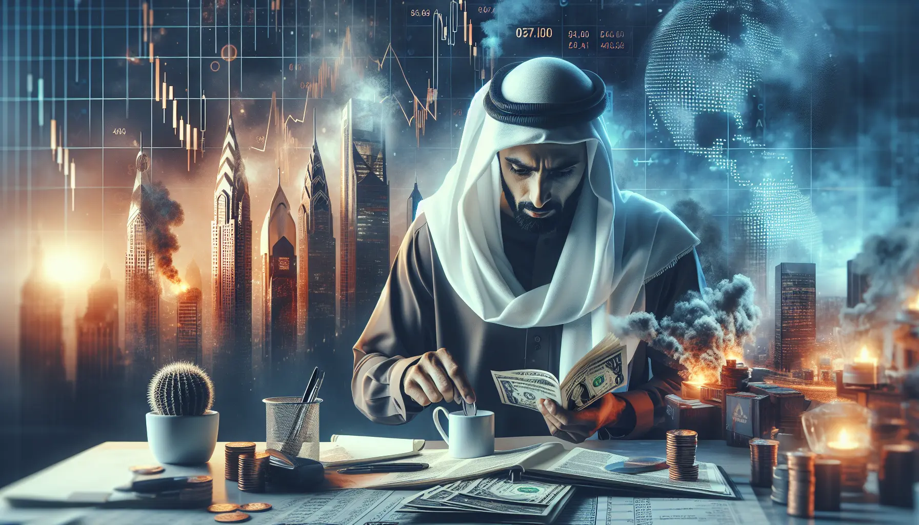 Una persona che risparmia denaro in un salvadanaio, simboleggiando la costruzione di un fondo di emergenza.