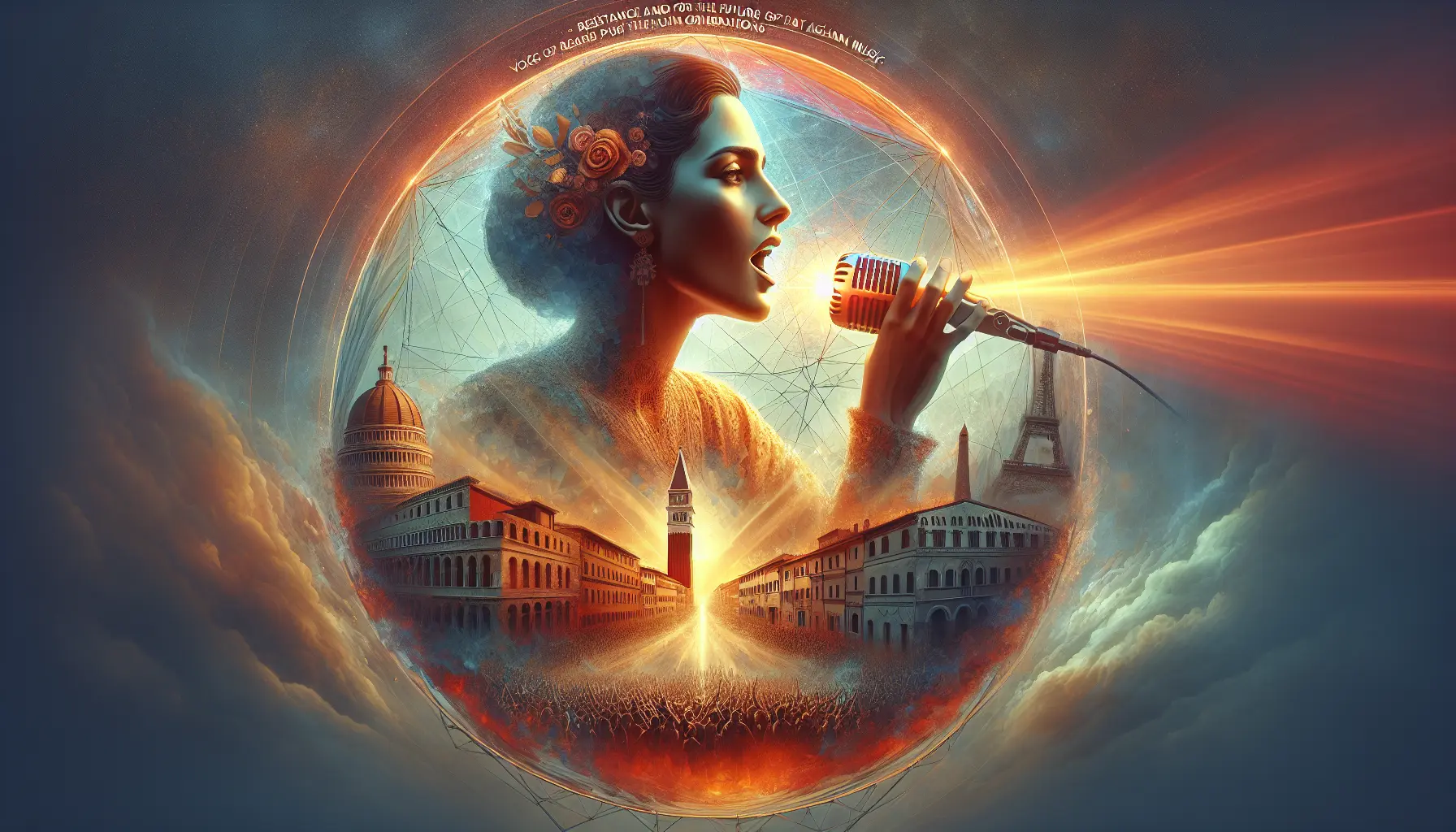 Fiorella Mannoia mentre canta sul palco, esprimendo emozione e passione attraverso la sua musica