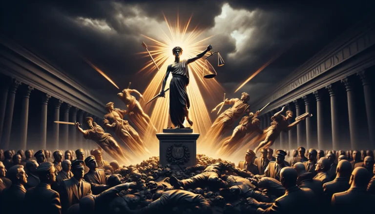 Ritratto di Giorgio Ambrosoli, avvocato italiano simbolo di coraggio e integrità nella lotta contro la corruzione.