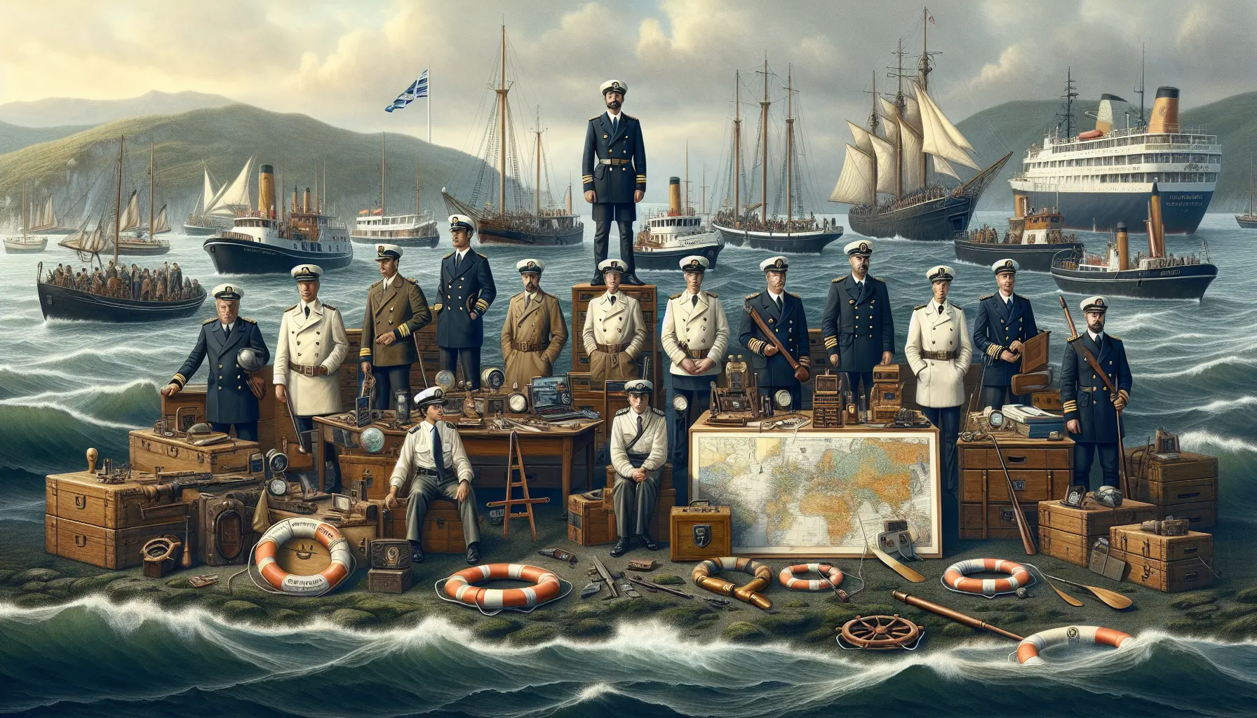 Immagine di una nave della Guardia Costiera in azione, simbolo della protezione del mare e dell'ambiente.