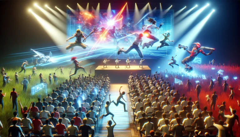 Un'immagine di un Nintendo Direct con diversi giochi e novità che verranno presentati.