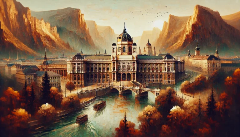 Mappa storica dell'Impero austro-ungarico con evidenza delle diverse nazionalità e culture