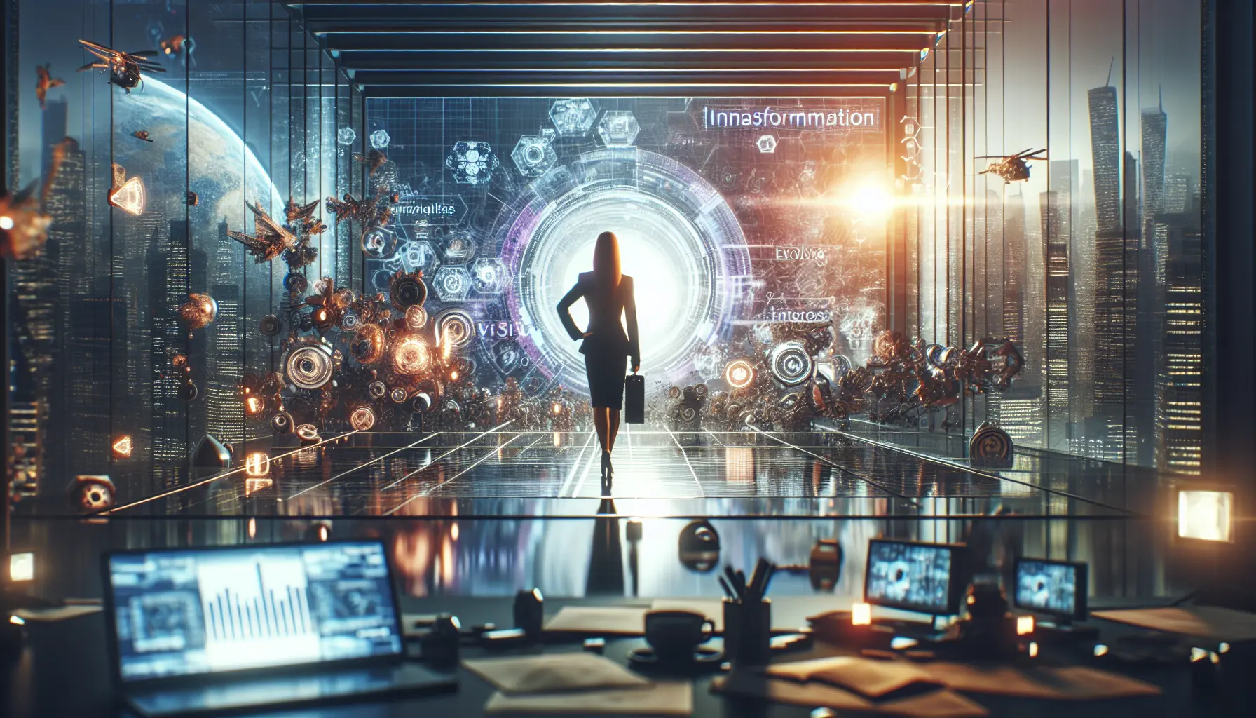 Linda Yaccarino, CEO di X, mentre discute strategie innovative per il futuro dei media digitali.