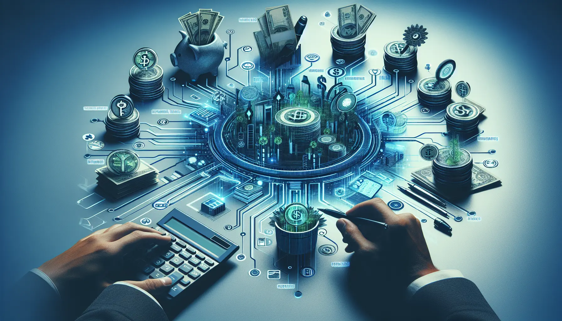Schermata di un'app fintech che mostra la gestione del debito personale