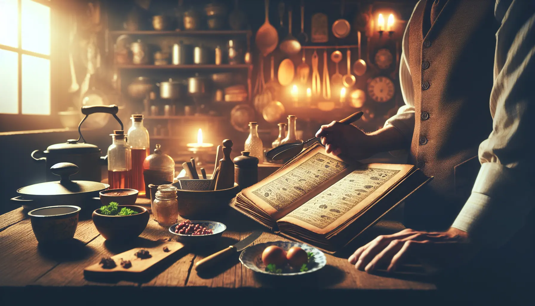 Un tavolo imbandito con piatti tradizionali italiani, rappresentando la riscoperta delle tradizioni culinarie dimenticate.