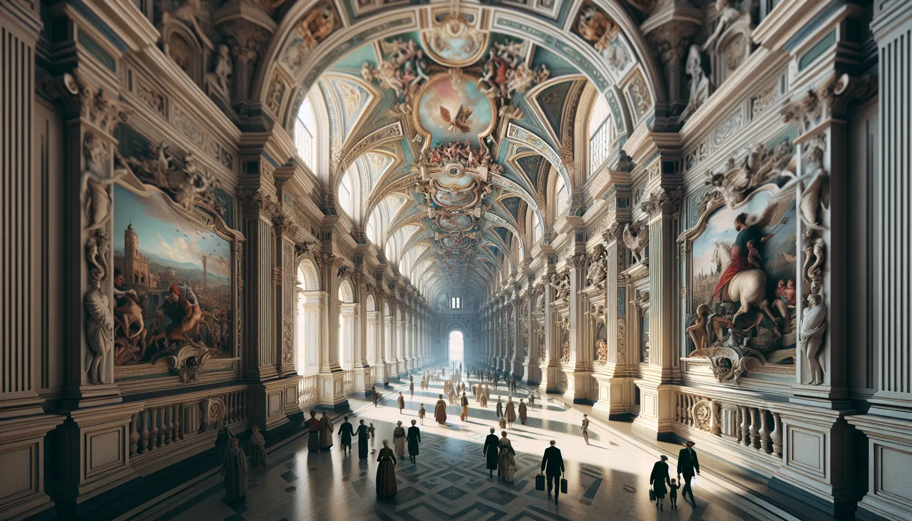 Palazzo Ducale di Mantova, esempio di architettura rinascimentale ispirata dalla famiglia Gonzaga.