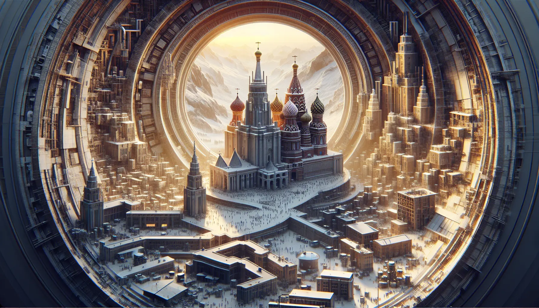 Un collage di immagini rappresentative della cultura e dell'arte sovietica, tra cui opere d'arte, fotografie storiche e simboli iconici dell'Unione Sovietica.