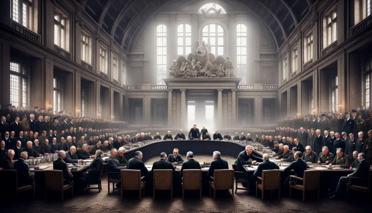 Palazzo di Cecilienhof a Potsdam, sede della storica conferenza tra le potenze alleate nel 1945