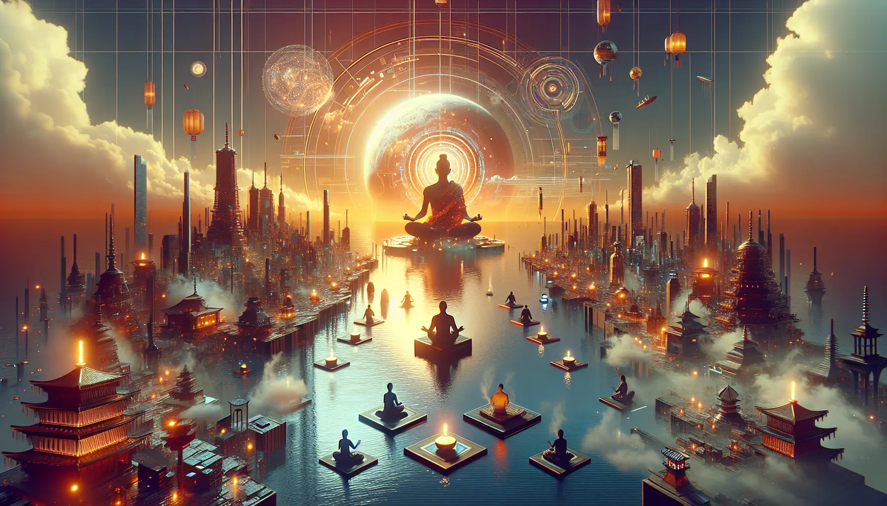 Un matrimonio moderno che combina tradizioni e innovazioni, con una cerimonia all'aperto e abiti unici.