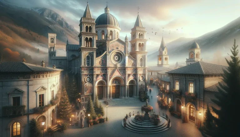 Panorama di Sulmona con le sue storiche chiese e il centro vivace