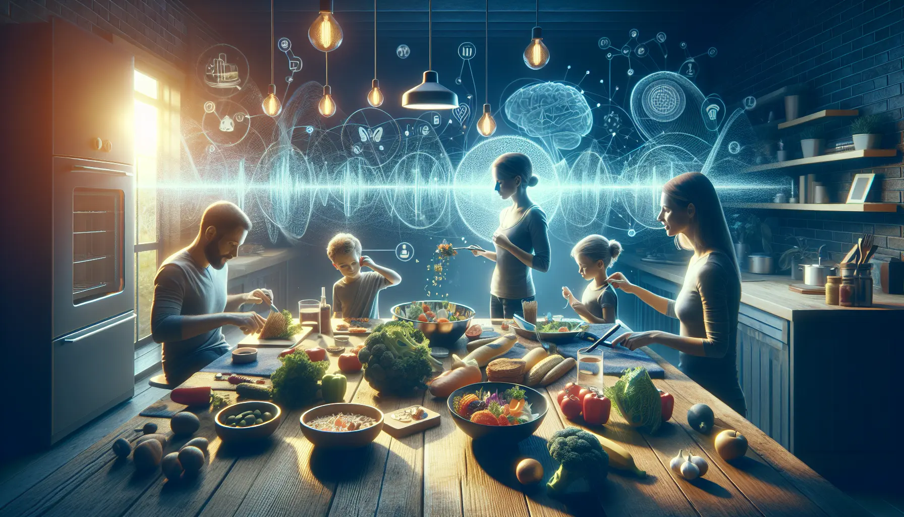 Un piatto colorato e sano con frutta e verdura fresca, simbolo di un'alimentazione equilibrata e intuitiva.