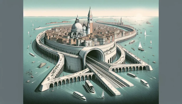 Interno della Galleria Stradale del San Gottardo, evidenziando le sue caratteristiche ingegneristiche e il design moderno.