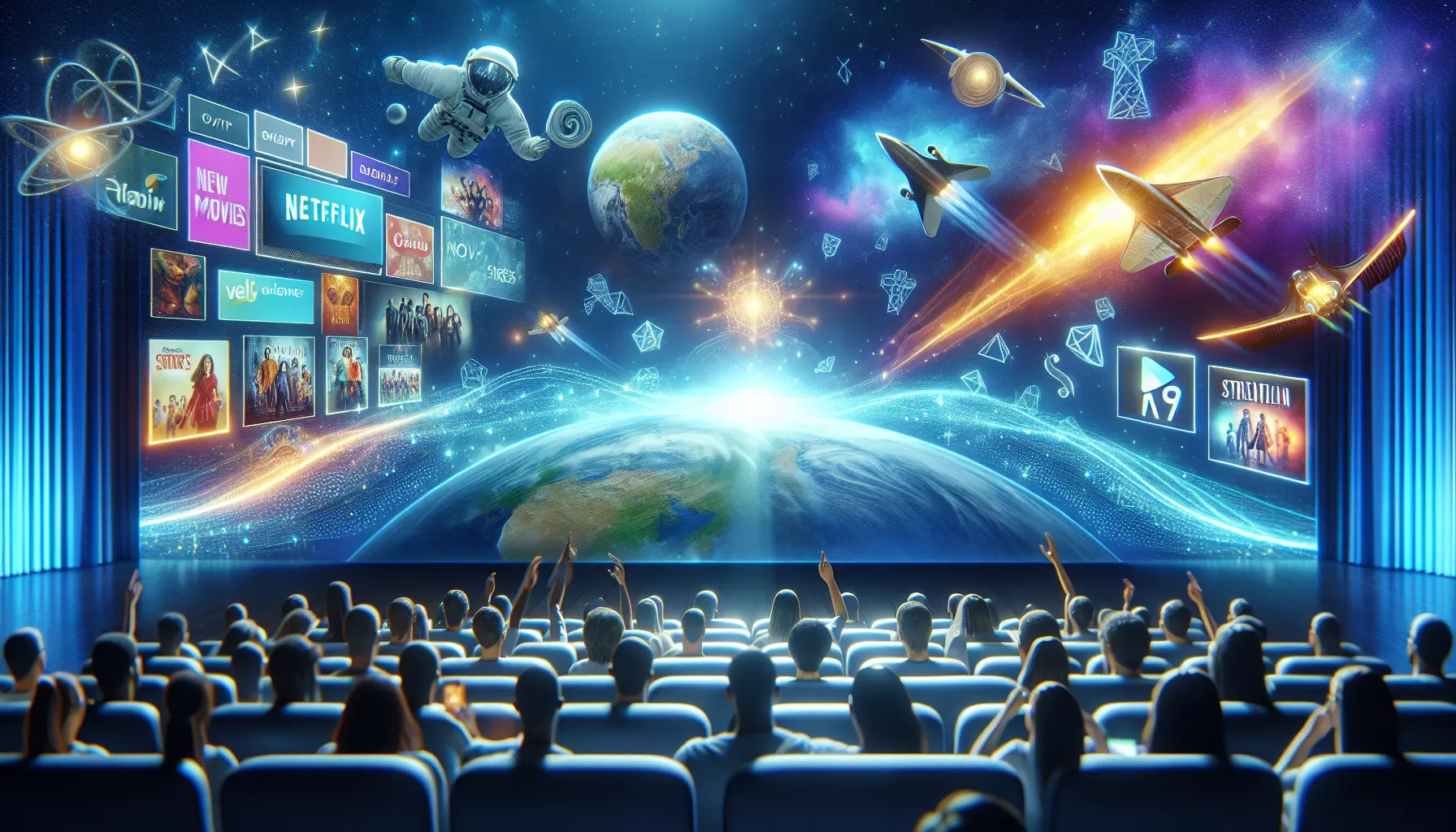 Un collage di icone di film e serie TV Disney, rappresentando la vasta offerta di contenuti su Disney Plus.