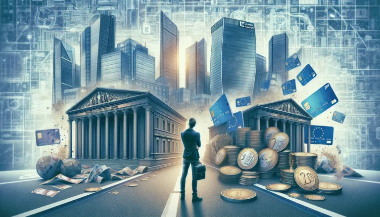 Immagine che rappresenta l'uso dei pagamenti elettronici in Italia, con carte di credito e smartphone.