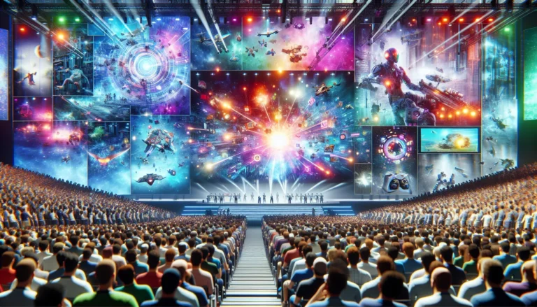 Un'immagine rappresentativa del 'State of Play', con giochi e console di ultima generazione.