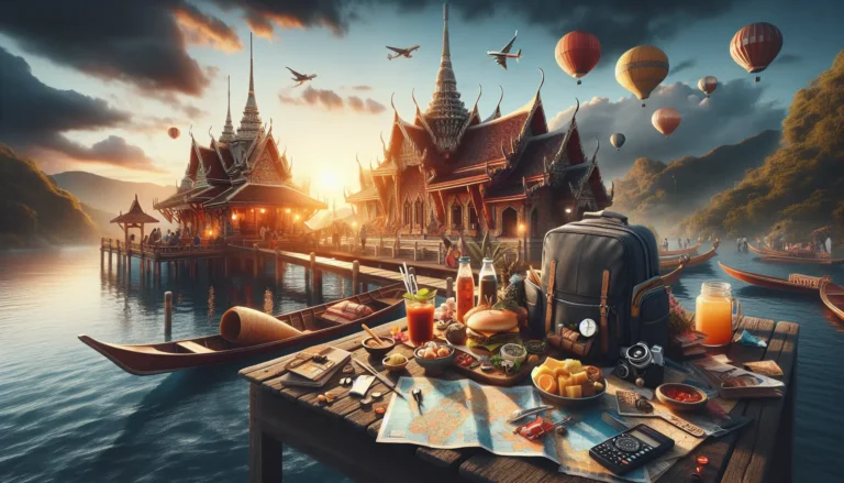 Un gruppo di viaggiatori che esplorano un mercato locale, immersi nella cultura e nella vita quotidiana di una città.