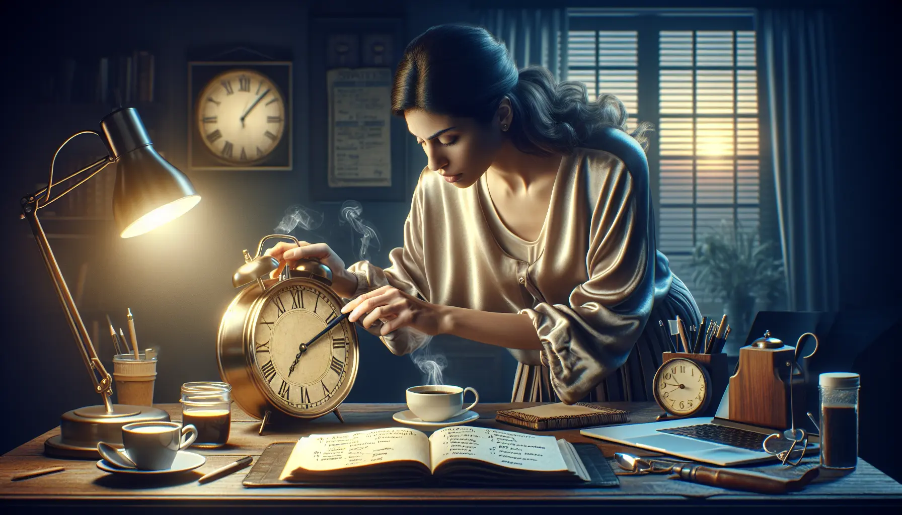 Un'immagine di un orologio con lancette che si spostano, rappresenta il cambio dell'ora solare e il suo impatto sulla routine quotidiana.