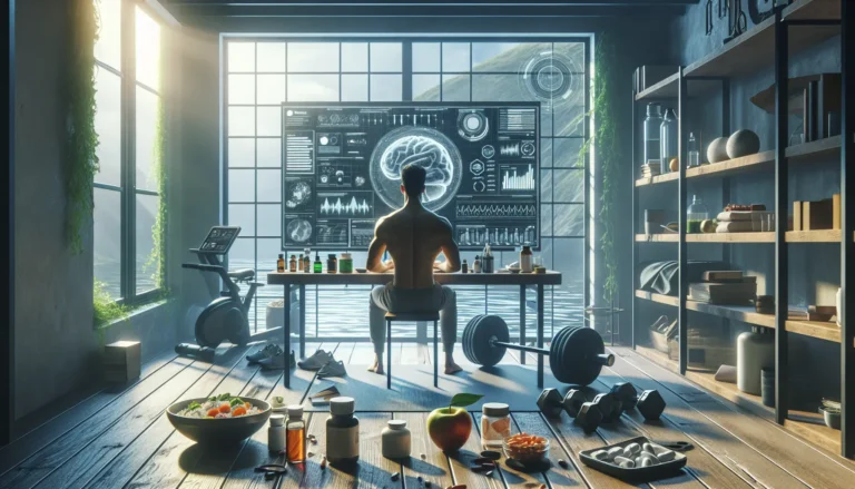 Immagine che rappresenta il concetto di biohacking e miglioramento del benessere personale attraverso tecniche innovative.