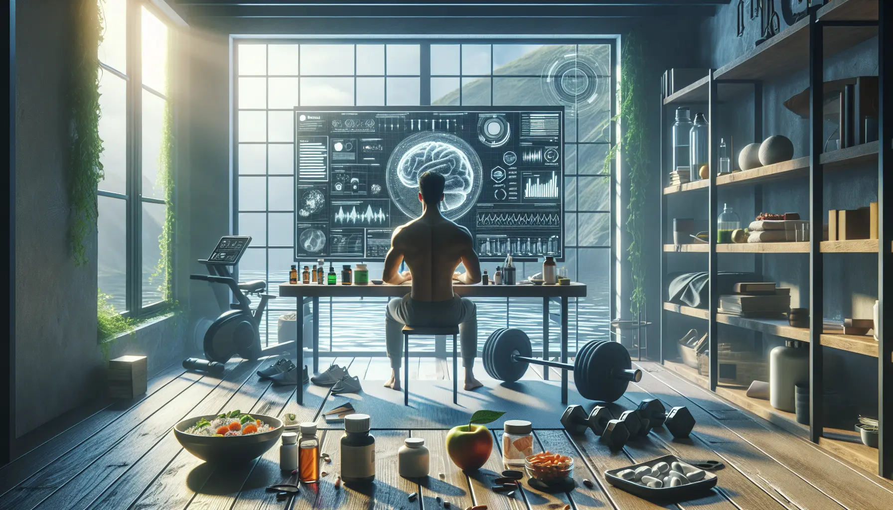 Immagine che rappresenta il concetto di biohacking e miglioramento del benessere personale attraverso tecniche innovative.