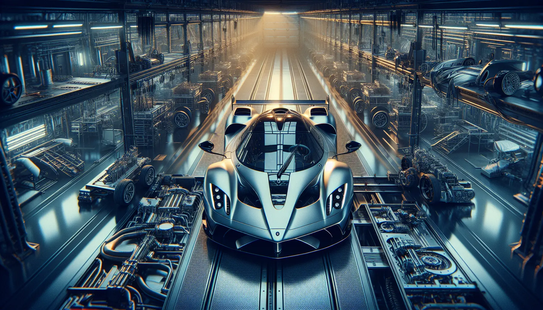 Una Pagani Zonda in esposizione, evidenziando il suo design unico e le linee aerodinamiche.