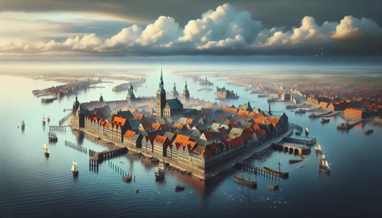 Rappresentazione artistica della battaglia di Dybbøl durante la Seconda Guerra dello Schleswig