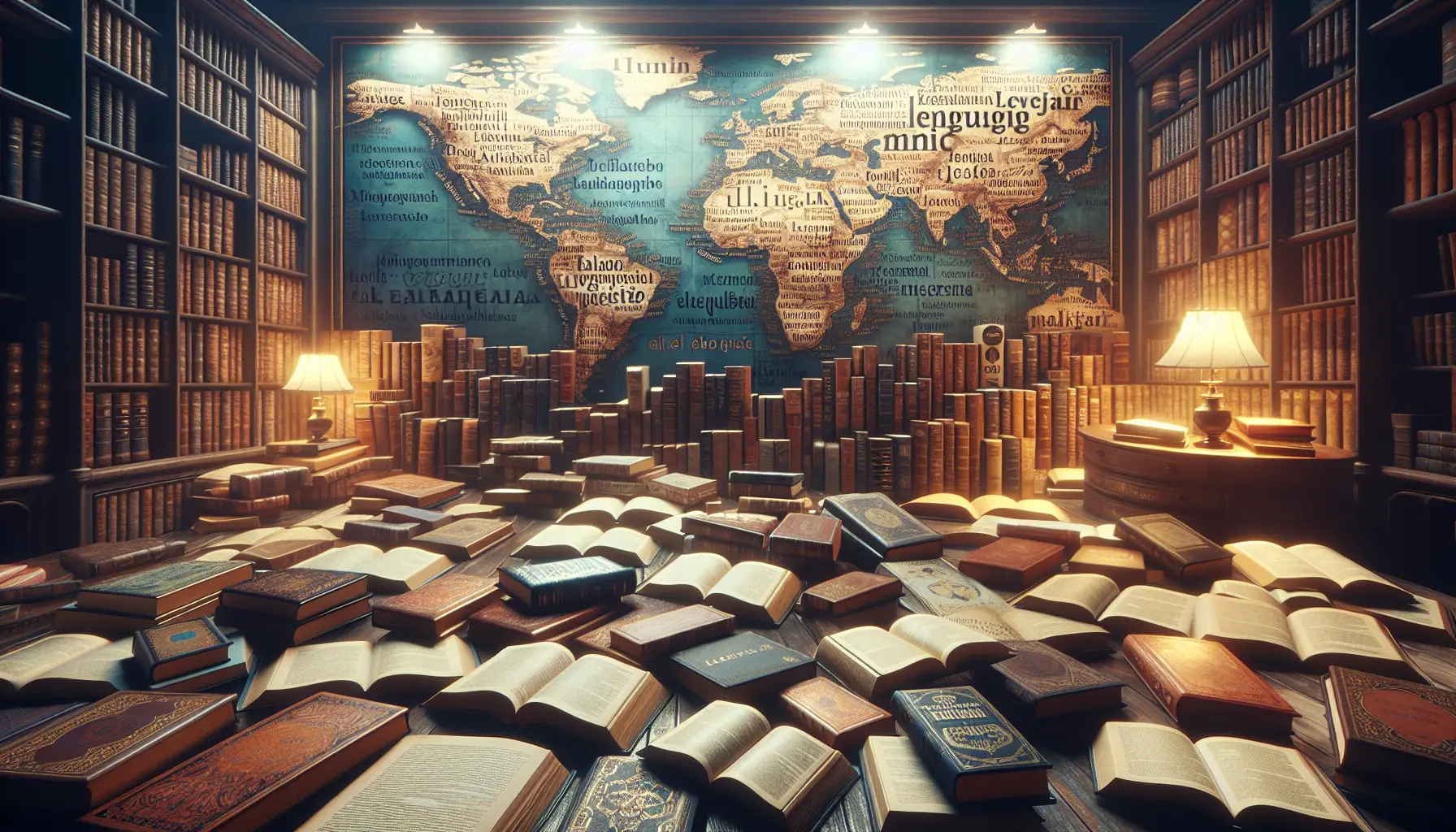 Rappresentazione di diverse lingue minoritarie e culture nel mondo