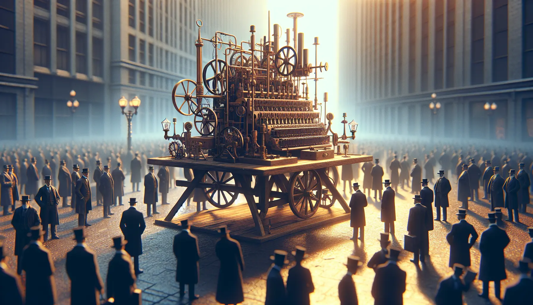 Rappresentazione del telegrafo di Samuel Morse e dell'alfabeto Morse