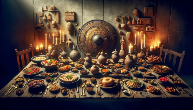 Un piatto di lenticchie stufate con verdure fresche, rappresentativo della cucina ancestrale.