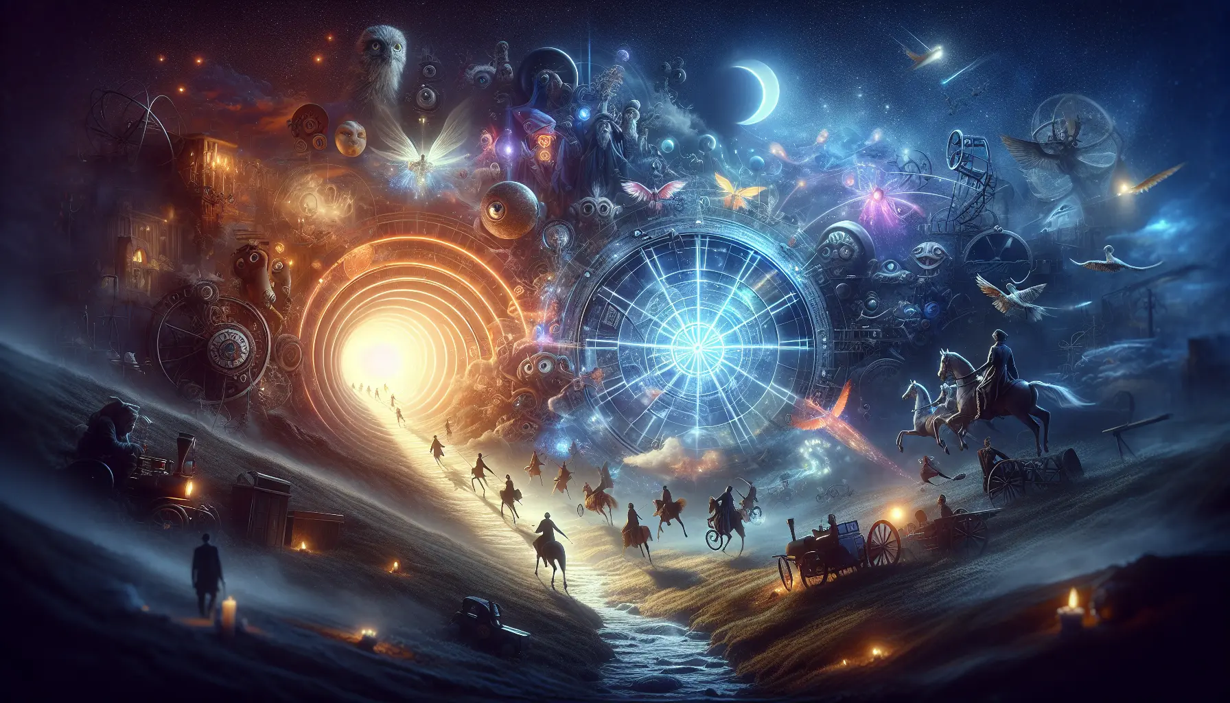 Un'immagine evocativa di un personaggio animato che danza su uno sfondo colorato, rappresentando la magia del cinema d'animazione.
