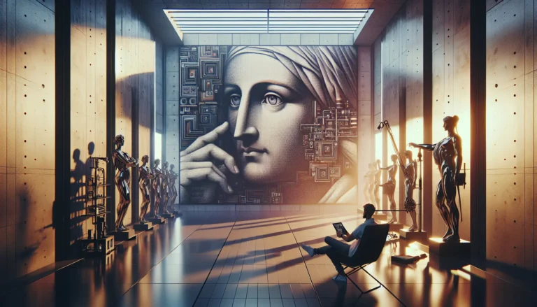 Gianni Agnelli in un elegante abito, simbolo di stile e innovazione, circondato da automobili Fiat, rappresentando la sua eredità nel mondo della moda e dell'industria.