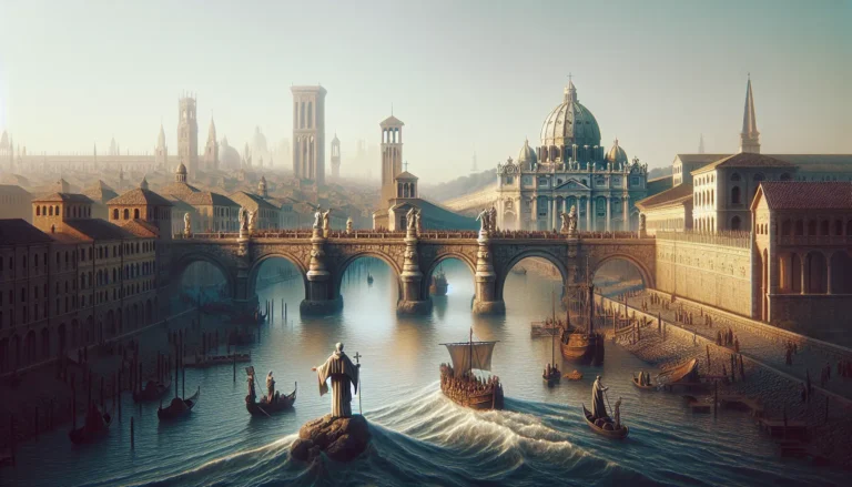 Ritratto di Papa Martino IV, simbolo di unione tra Francia e Italia nel Medioevo