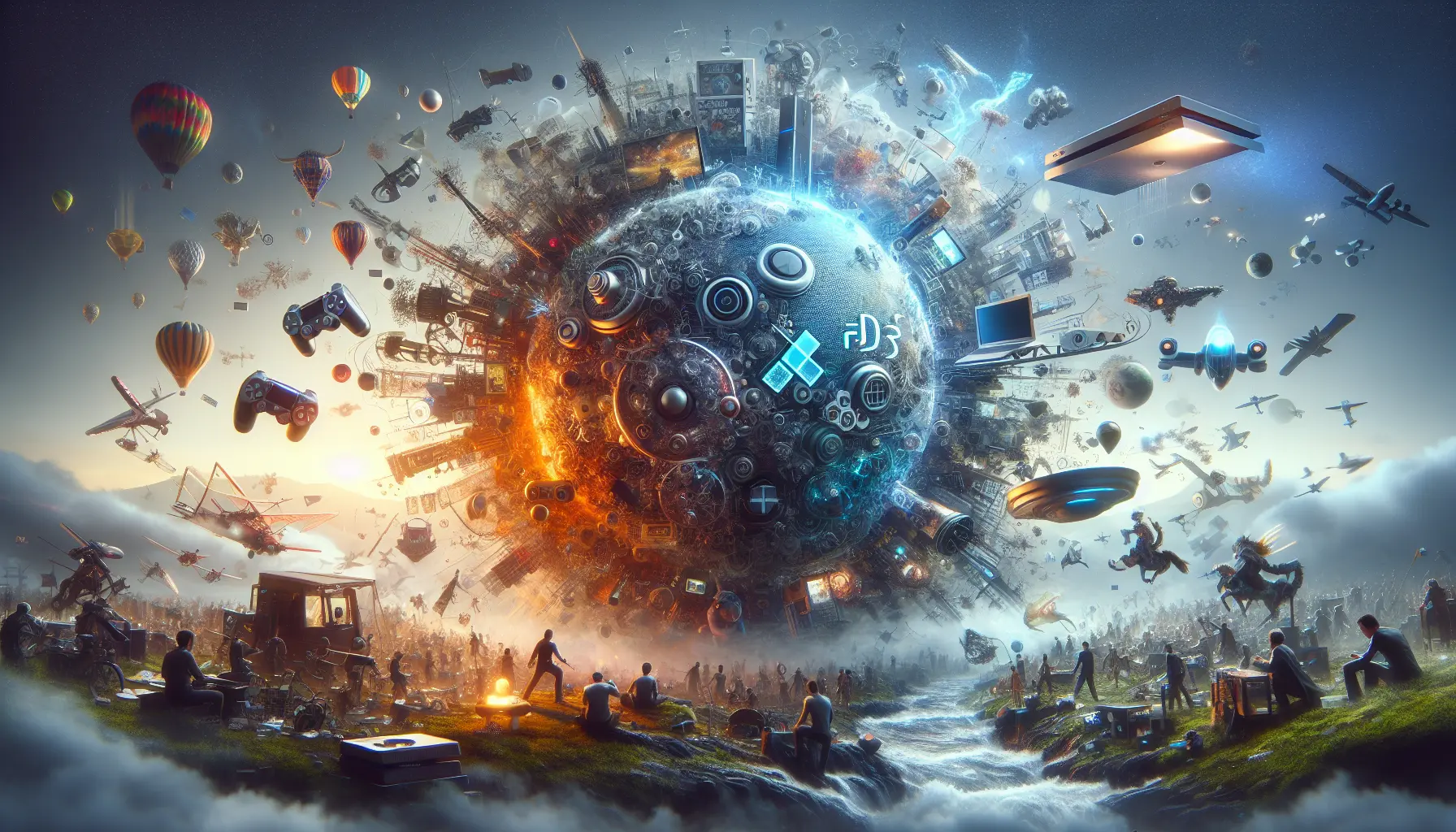 Un collage di giochi disponibili nel servizio PS Plus Extra, mostrando diverse avventure e generi.