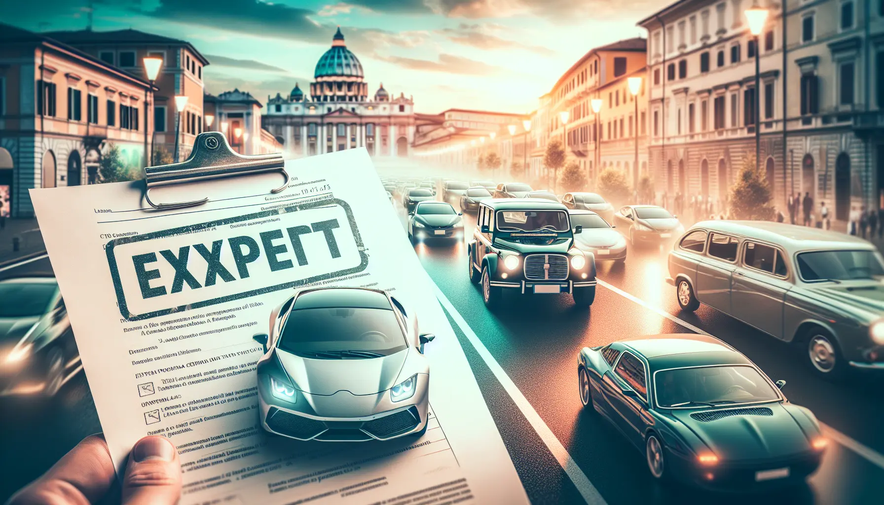 Un automobilista felice che guida un veicolo ecologico, simbolo del futuro della mobilità sostenibile in Italia.