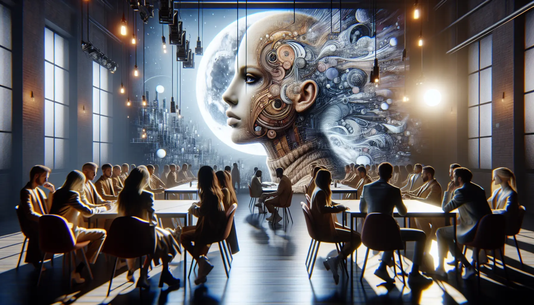 Un collage di immagini che rappresentano l'influenza della cultura pop sulla moda e sul design, con icone della musica, della moda e del design contemporaneo.