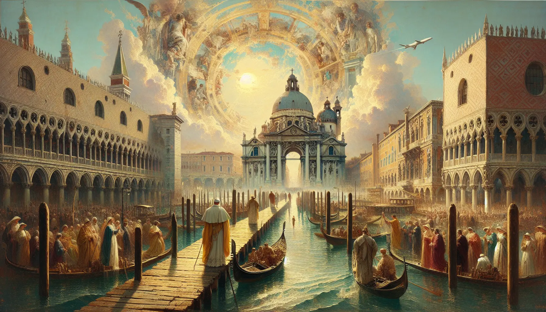 Rappresentazione artistica di Papa Bonifacio V in un contesto storico