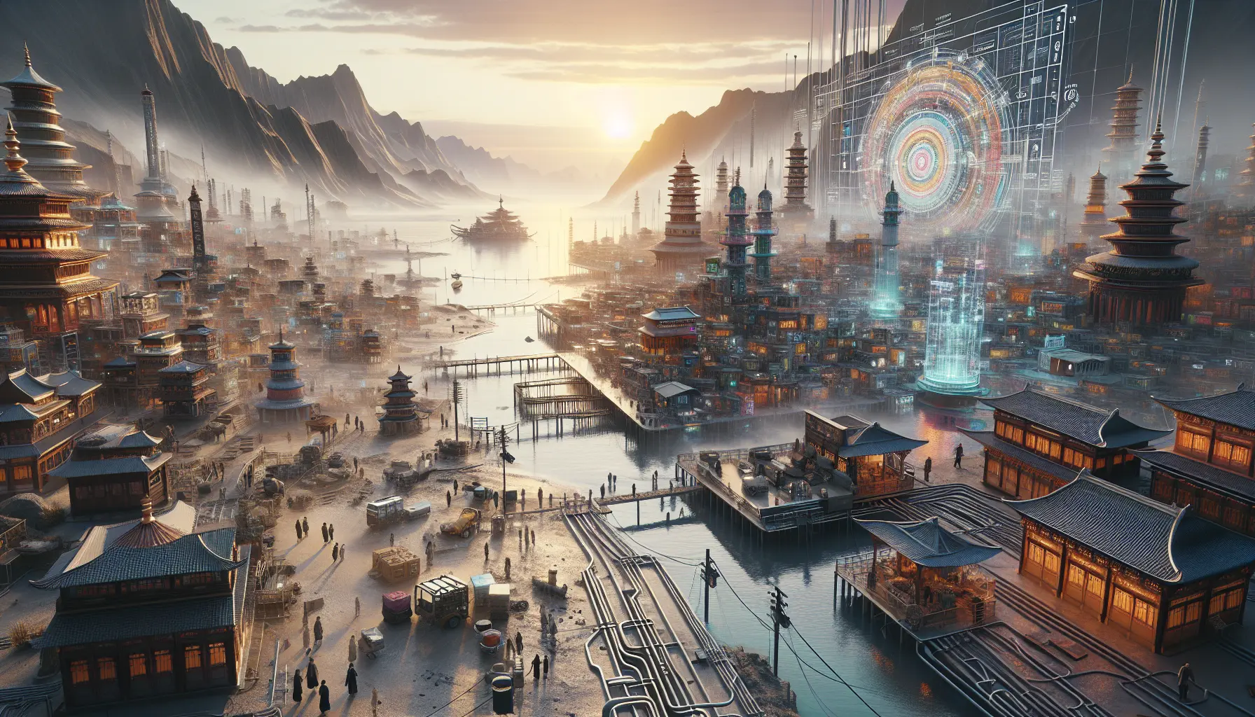 Rappresentazione grafica di diverse lingue minoritarie e la loro importanza culturale