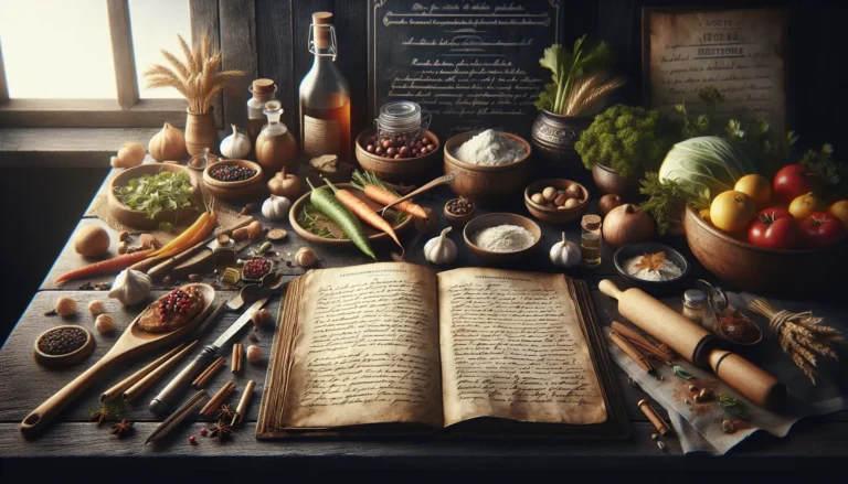 Un piatto tradizionale italiano con ingredienti freschi e colorati, rappresentante la cultura culinaria locale.