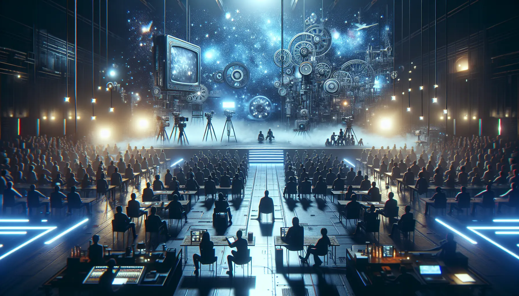 Un'immagine evocativa dello spot pubblicitario della Apple del 1984, che rappresenta la ribellione e l'innovazione tecnologica.