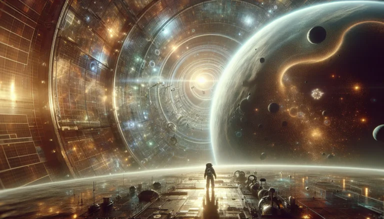 Un'immagine di Explorer 1, il primo satellite scientifico statunitense, che simboleggia l'inizio dell'esplorazione spaziale.