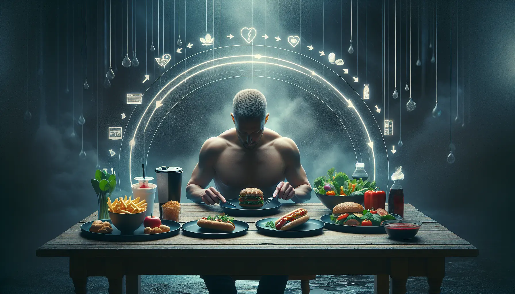 Un piatto sano con frutta e verdura, simbolo di un'alimentazione consapevole.