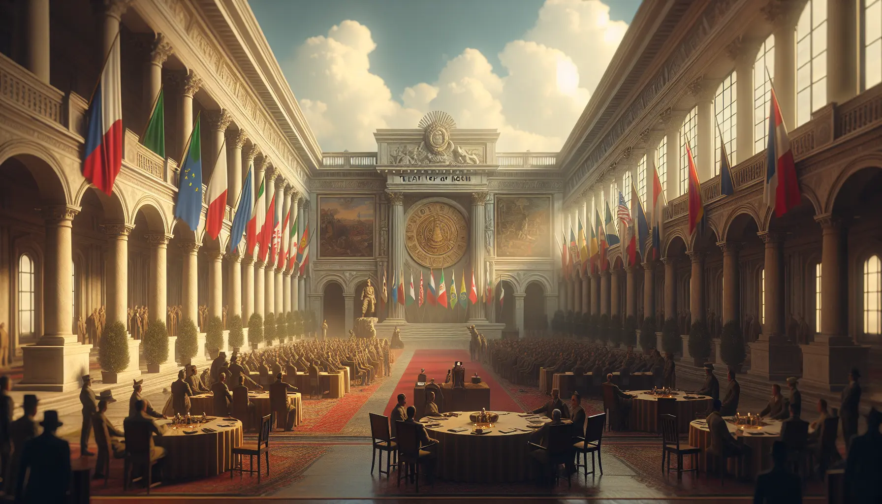 Il Trattato di Roma del 1924 e il suo impatto sulla città di Fiume e sulla geopolitica europea.
